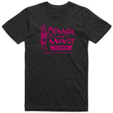 Dinner and a Movie Retro Tee - Jamgoods .net