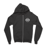 Black ,0320TC,Fleece, Unisex, Zip Up Hoodie