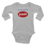 You Can Feel good about PooH Infant Long Sleeve Onsie - Jamgoods .net