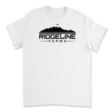 Ridgeline Black Logo Unisex White T-Shirt