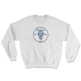 G.O.A.T. Carolina Logo Unisex White Crewneck