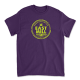 East Mill Original Logo Unisex Purple T-Shirt