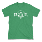 East Mill Bball Logo Unisex Irish Green T-Shirt Softstyle