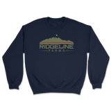 Ridgeline Original Logo Unisex Navy Crewneck