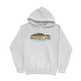 Ridgeline Original Logo Unisex White Hoodie