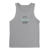 Uplift Logo Unisex Heather Grey Cotton Tank