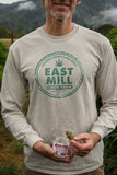 East Mill Original Logo Unisex Sand Long Sleeve