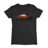 Ridgeline Photo Logo Ladies Black T-Shirt