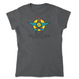 Five Sisters Farm Logo Ladies Dark Heather T-Shirt Softstyle