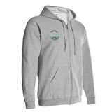 Uplift Logo Unisex Sport Grey Zip Up Hoodie